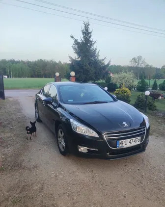 samochody osobowe Peugeot 508 cena 36500 przebieg: 214000, rok produkcji 2014 z Dukla